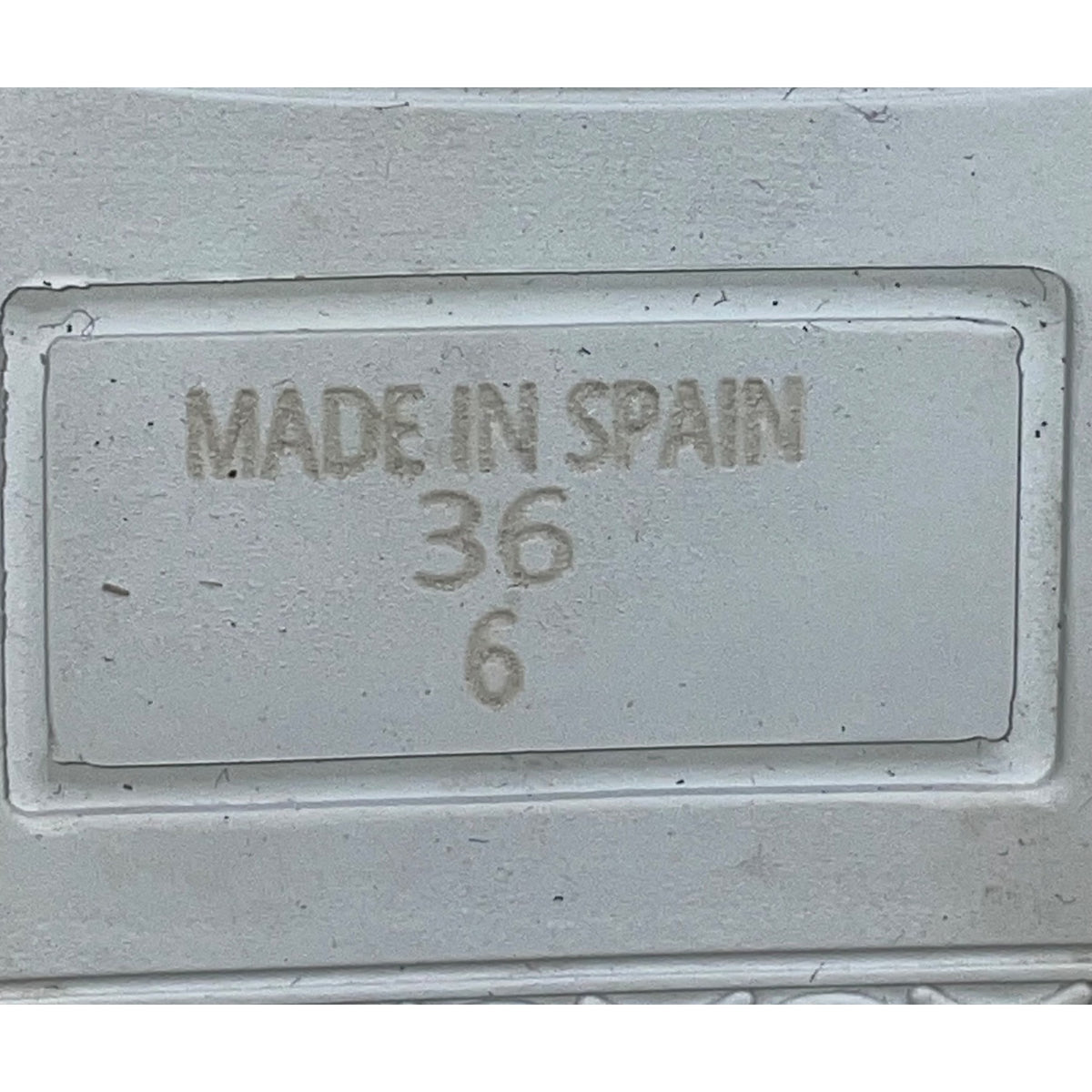 Madeleine Women’s Taupe Leather & Woven Adhesive Strap High-Top Sneakers Size 6