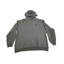 Gymreapers Dark Gray Mens Hoodie With Skull Logo Long Sleeve Sz XL - New