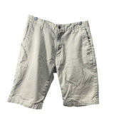 Volcom Mens Khaki Cotton Casual Flat-Front Shorts Size 31 Great Condition