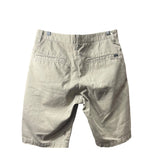 Volcom Mens Khaki Cotton Casual Flat-Front Shorts Size 31 Great Condition