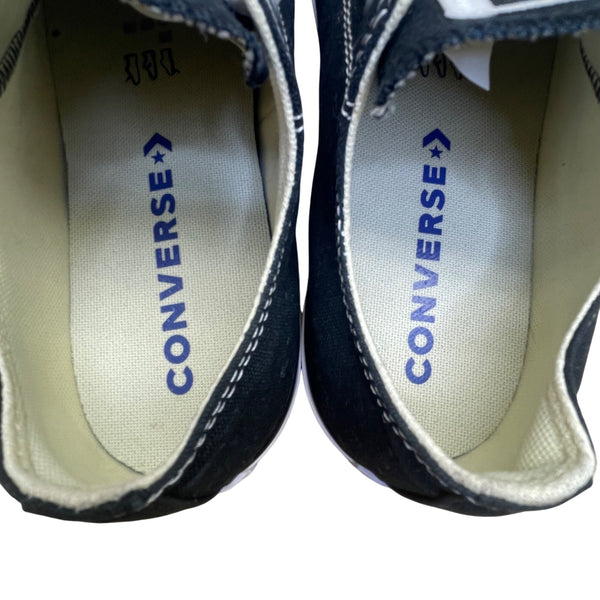 Converse Kids Black & White Canvas Lace-Up Low-Top All Star Sneakers Size 6-New