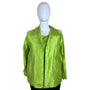 Caroline Rose Green Women’s Silk Tank Top & Jacket Two-Piece Outfit Sz 1X