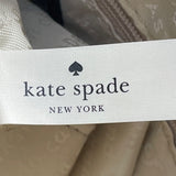 Kate Spade New York Black & White Palm Prin Adjustable Strap Crossbody Bag Sz M