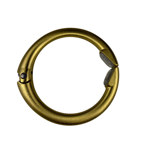 Clipa Womens Gold Tone Metal Bracelet/Hanger Adjustable Size Multipurpose Circle