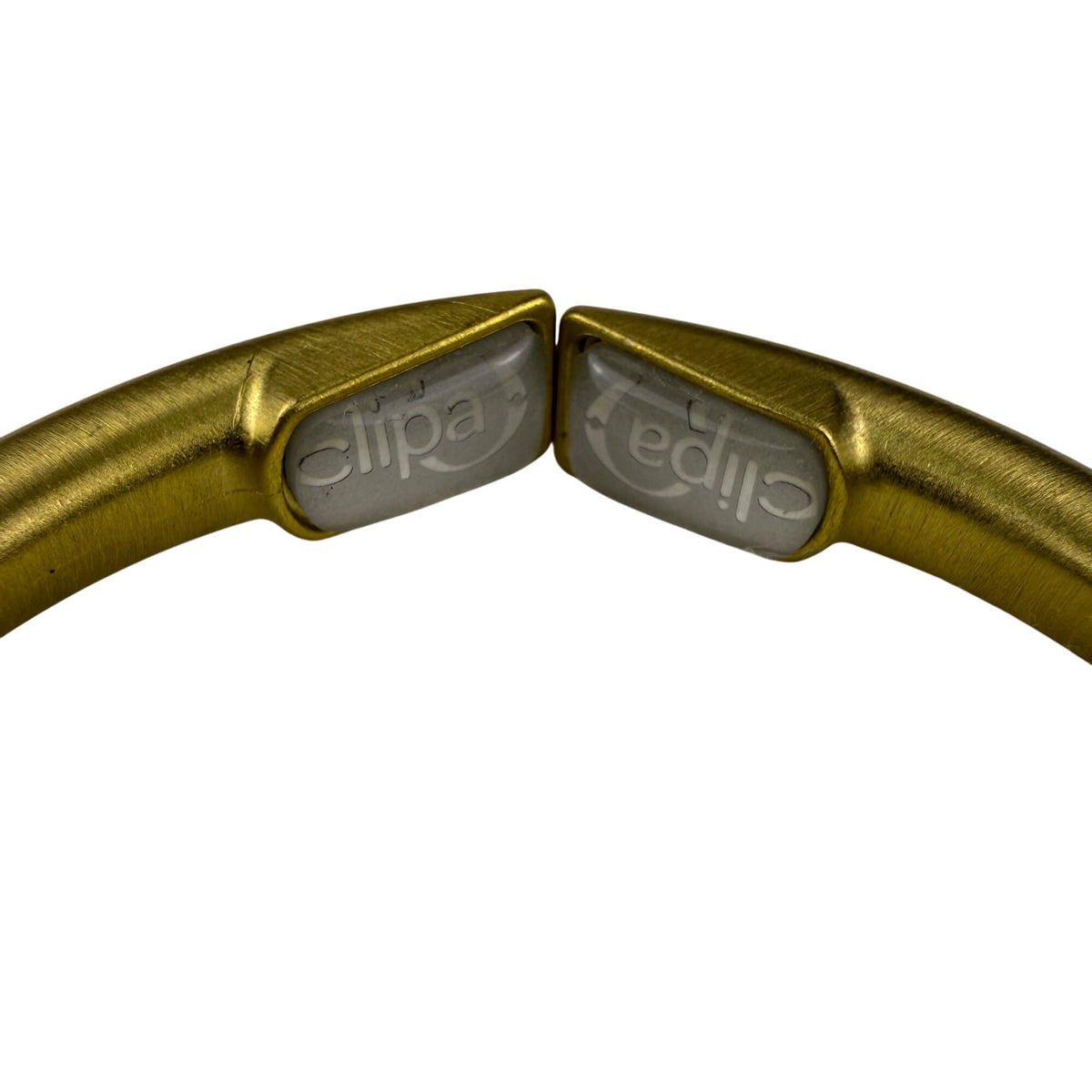 Clipa Womens Gold Tone Metal Bracelet/Hanger Adjustable Size Multipurpose Circle