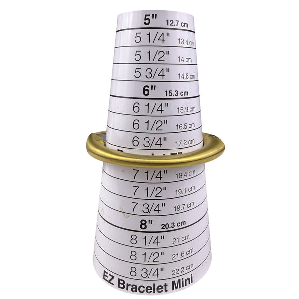 Clipa Womens Gold Tone Metal Bracelet/Hanger Adjustable Size Multipurpose Circle