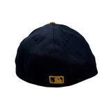 New Era Pittsburgh Pirates 59Fifty Fitted Cap Black & Yellow Size 7 1/2 MLB Hat