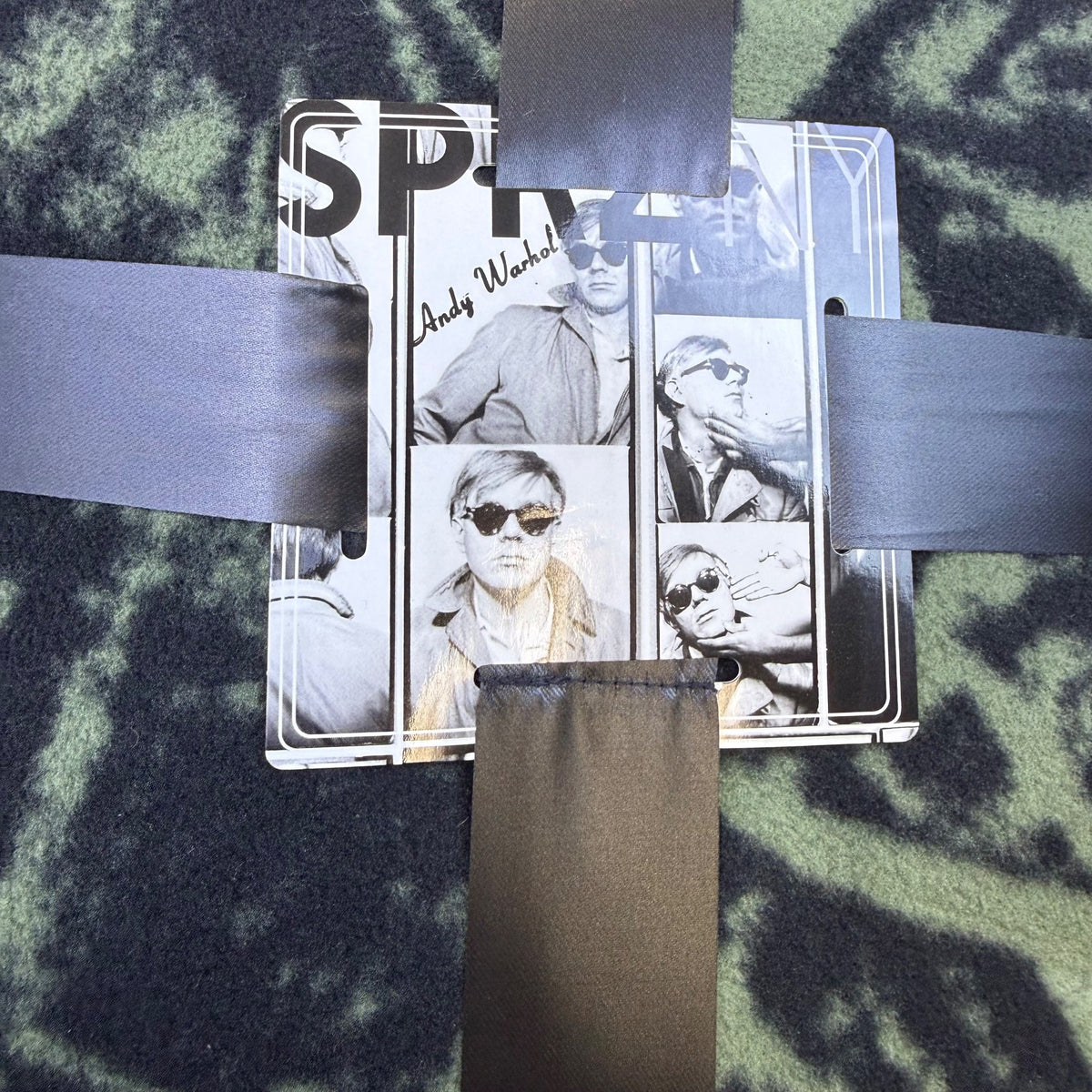 Uniqlo Andy Warhol Black/Green Fleece Sleepwear Set  Soft Lounge Wear Sz S - New