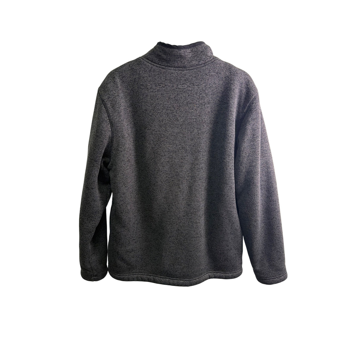 Orvis Mens Charcoal Sherpa-Lined Pullover Sweatshirt Polyester Blend Size L/G Orvis Mens Charcoal Sherpa-Lined Pullover Sweatshirt Polyester Blend Size L/G