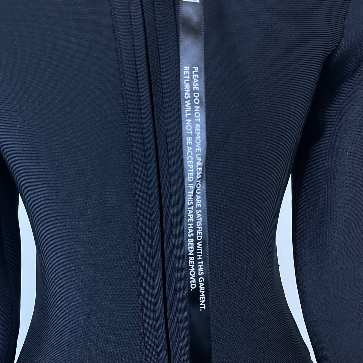 Fashion Nova Women’s Black Sheer Mesh Long Sleeve Bodycon Dress Size S - New