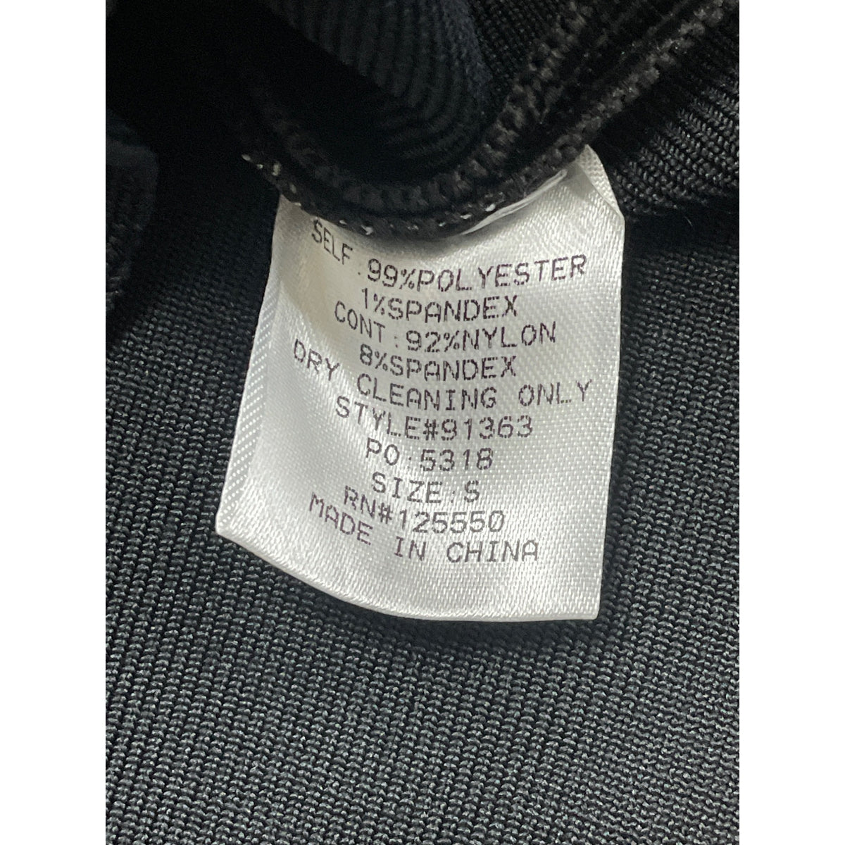 Fashion Nova Women’s Black Sheer Mesh Long Sleeve Bodycon Dress Size S - New