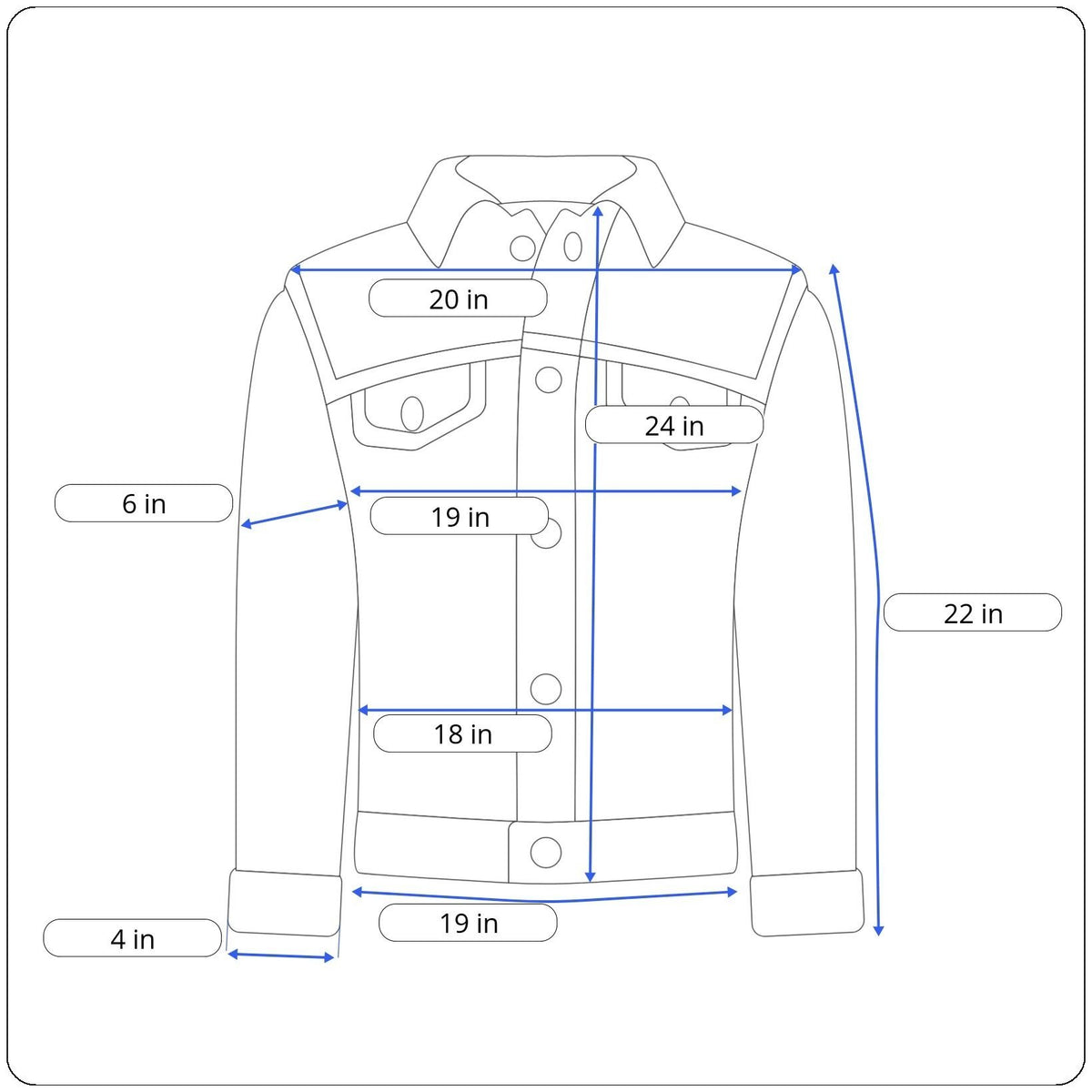Pusheen Womens Denim Jacket W Embroidered Boba Patch Long Sleeve Sz XS - New