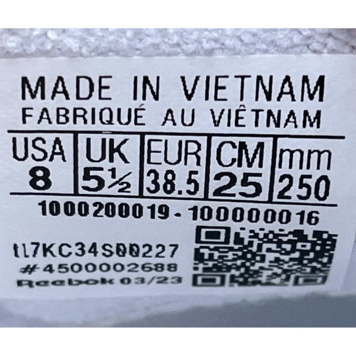 Reebok Women’s White Leather Lace Up Low-Top Classic Club C 85 Sneakers Size 8