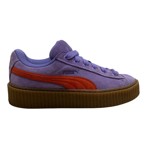 Puma x Fenty Women’s Purple Suede Creeper Phatty Platform Sneakers Size 9.5
