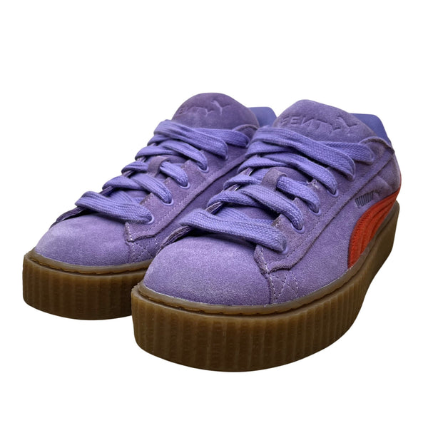 Puma x Fenty Women’s Purple Suede Creeper Phatty Platform Sneakers Size 9.5