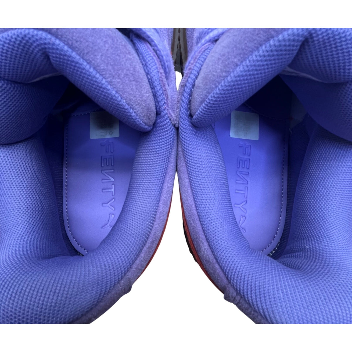 Puma x Fenty Women’s Purple Suede Creeper Phatty Platform Sneakers Size 9.5