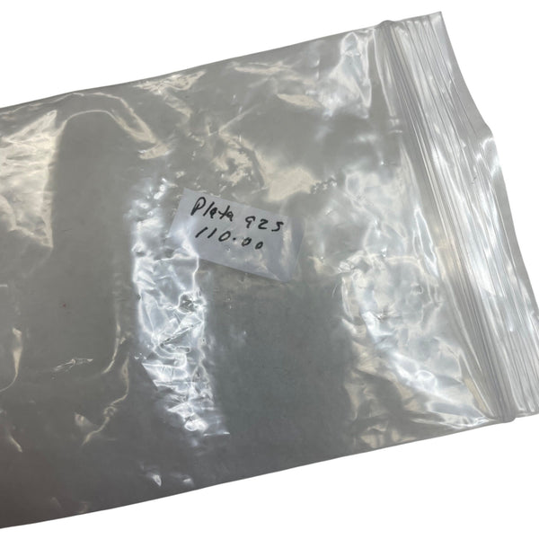 Sterling Silver Womens Modern Clear Solitaire Gemstone Ring Size 6 Unique Square Band