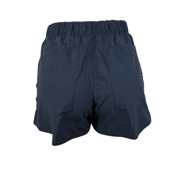 Buck Mason Women's Dark Grey Cotton Elastic Waist Boxer Shorts Size XS