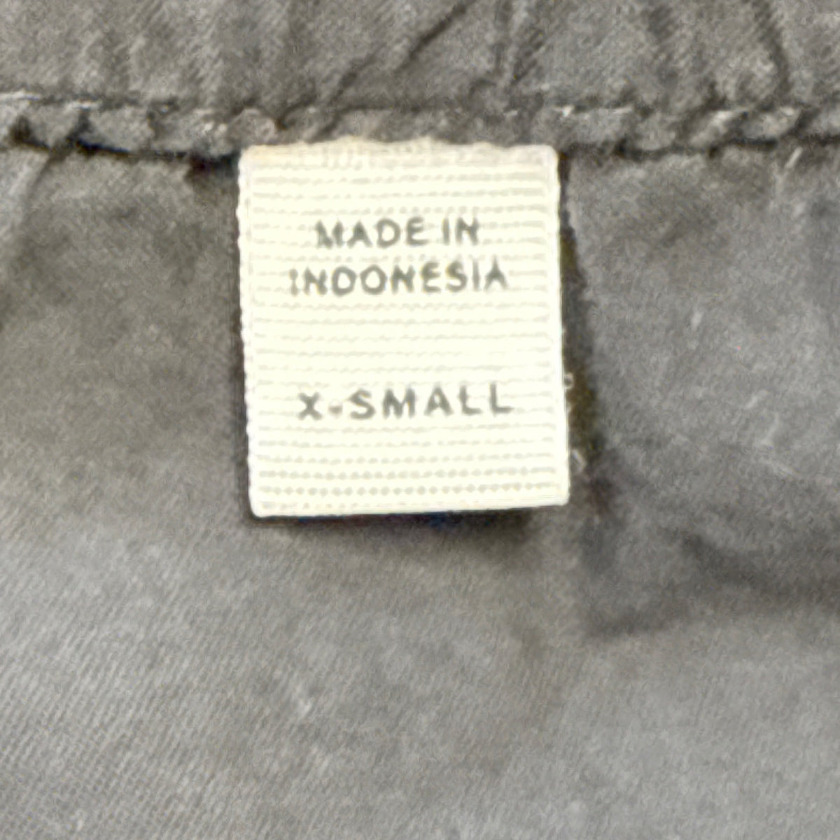 Buck Mason Women's Dark Grey Cotton Elastic Waist Boxer Shorts Size XS