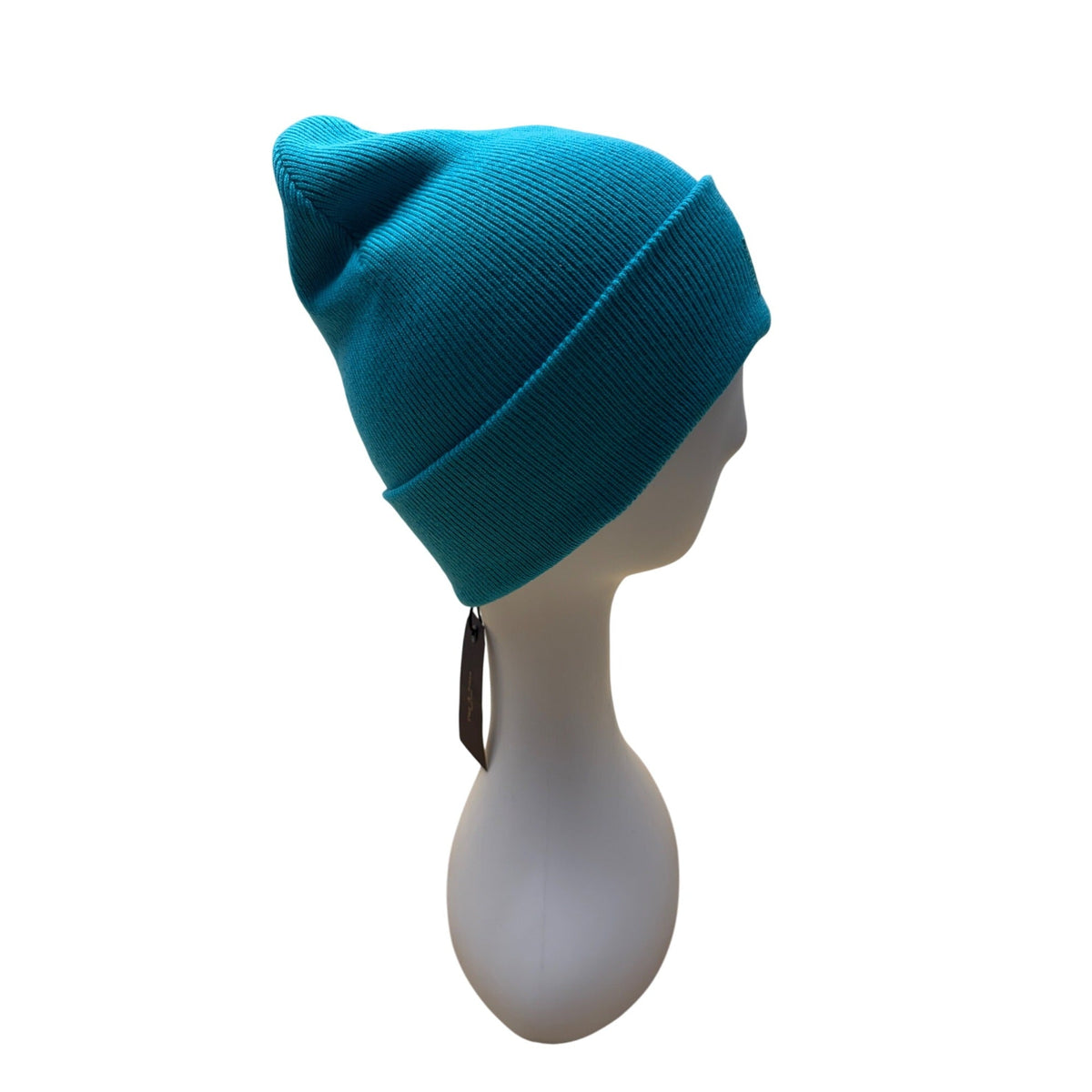 Rag & Bone New York Aqua Blue Knit Beanie Hat One Size - New