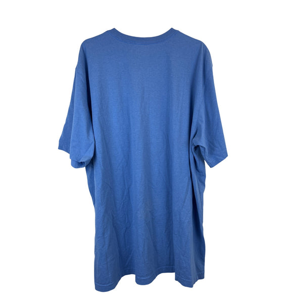 Carhartt Mens Blue Cotton Loose Fit T-Shirt With Pocket Tall Size 2XL