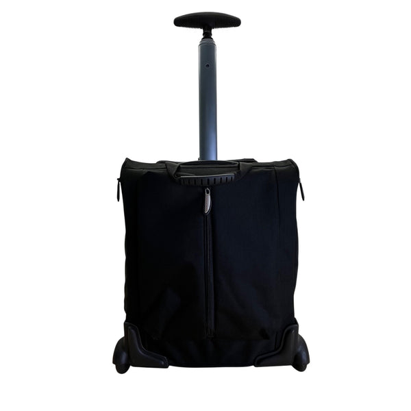 Travelon Black Telescoping Handle & Multi-Compartments Wheeled Carry-On Luggage