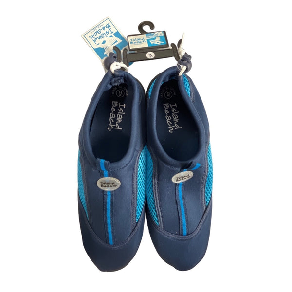 Island Beach Men's Blue Water Shoes Sz 9 - NWT