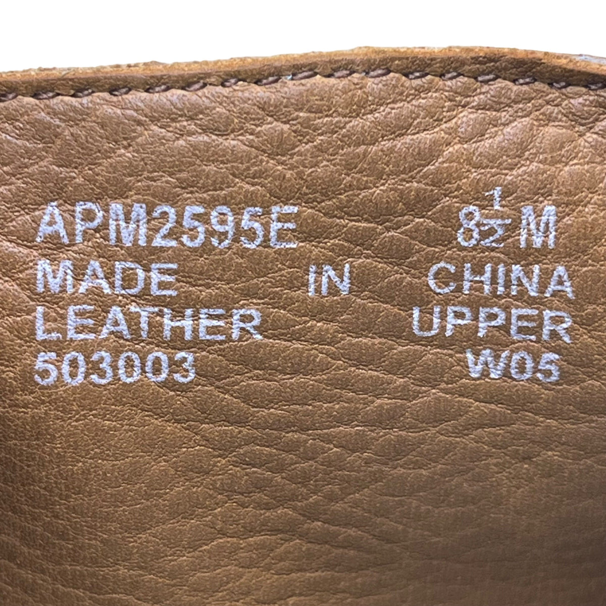 Rockport Men’s Tan/Brown Leather Washable Fast Approach Loafers Size 8.5M