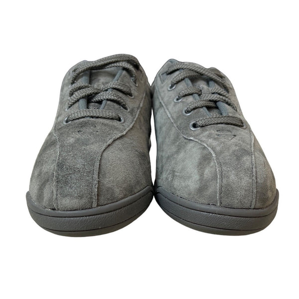 Easy Spirit Women's Dark Grey Suade Leather Sneakers Sz 9B