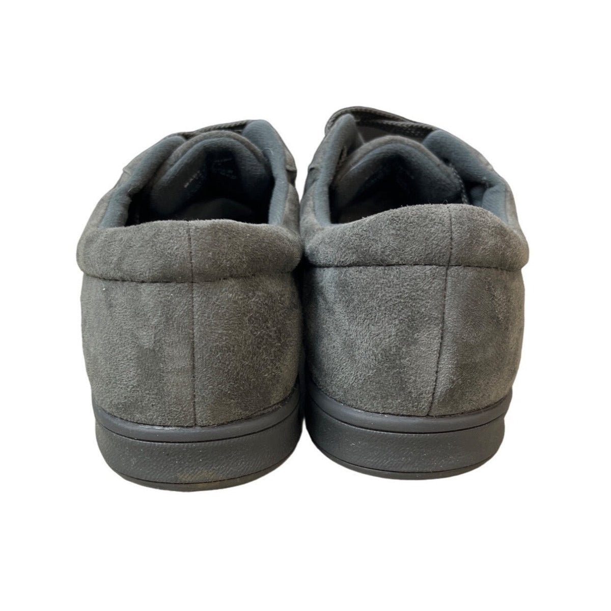 Easy Spirit Women's Dark Grey Suade Leather Sneakers Sz 9B