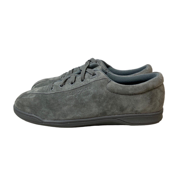 Easy Spirit Women's Dark Grey Suade Leather Sneakers Sz 9B