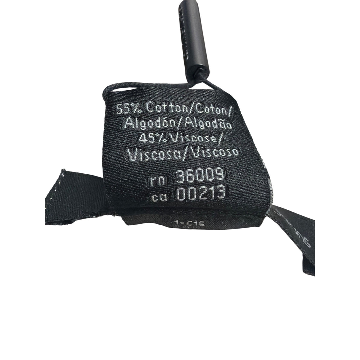 Calvin Klein Womens Beige Cotton Blend Long Sleeve Printed Top Lightweight Sz M