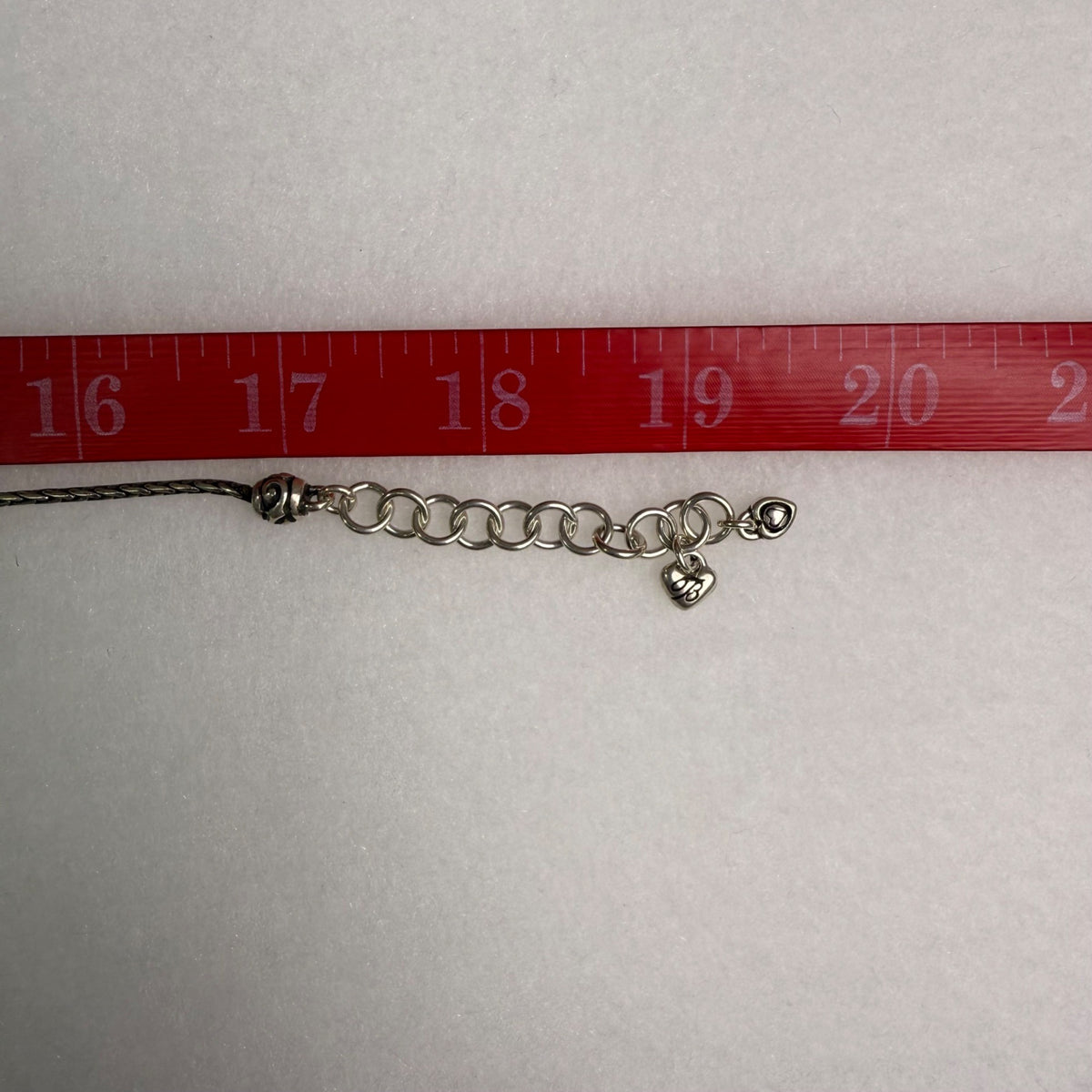 Elegant Silver Tone Heart Pendant Necklace With Decorative Beads Women