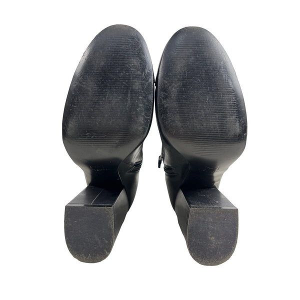 Marc Fisher Women's Black Heeled Ankle Booties Sz 10M