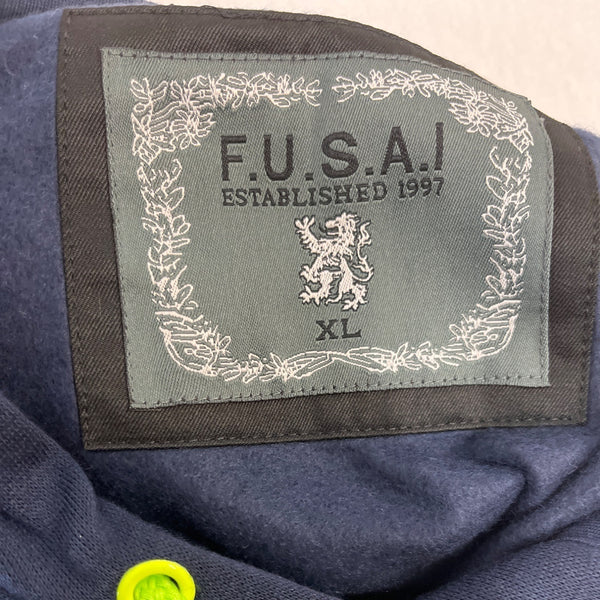 F.U.S.A.I Men's Blue Hoodie Sz XL - NWT
