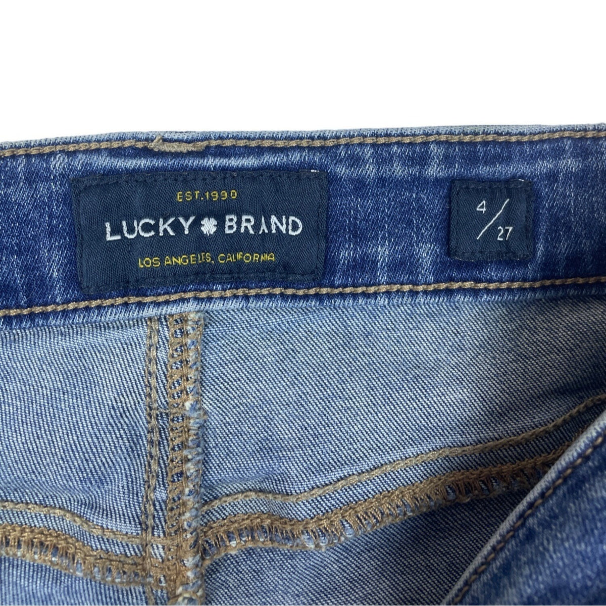 Lucky Brand Women's Blue Fitted Jeans Pants Sz 27