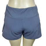 Road Runner Women's R Gear Blue Grey Running Shorts Pants Sz L
