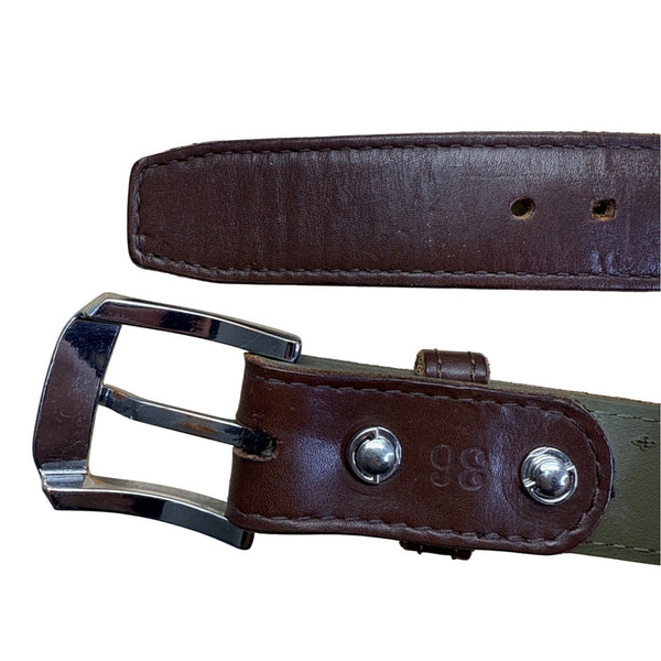 Magpul Tejas Gun Belt El Original Brown Leather & Polymer Reinforced Handmade
