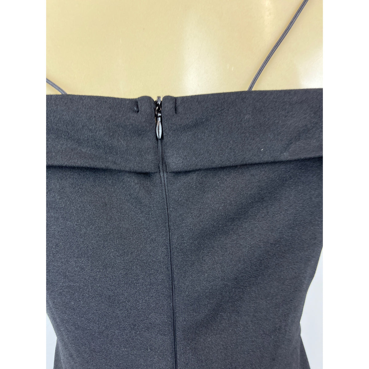 Scarilet Rocks Black Off-Shoulder Jumpsuit With Spaghetti Straps Sz 12