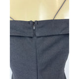 Scarilet Rocks Black Off-Shoulder Jumpsuit With Spaghetti Straps Sz 12