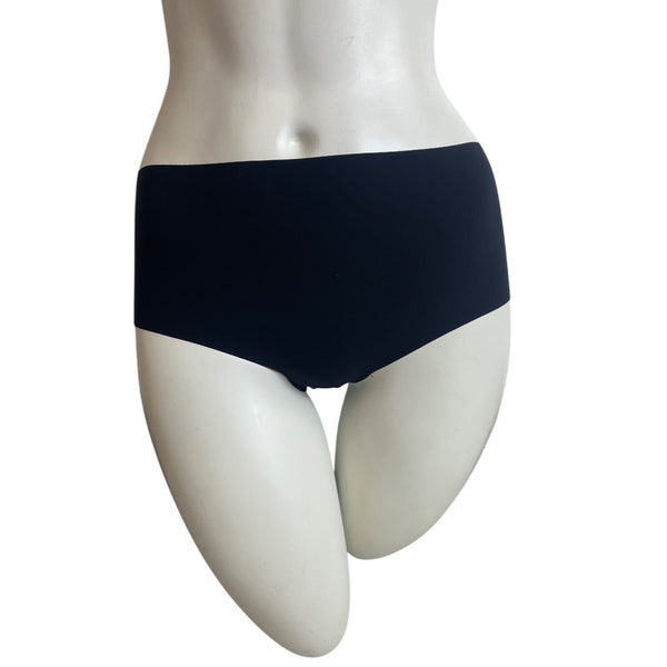 Tezenis Women's Recycled Microfibre Black High-Waist Panties Sz M- NEW