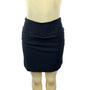 S.C & CO Women's Black High Rise With Girdle and Pocket Short Skirt Sz S