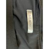 S.C & CO Women's Black High Rise With Girdle and Pocket Short Skirt Sz S