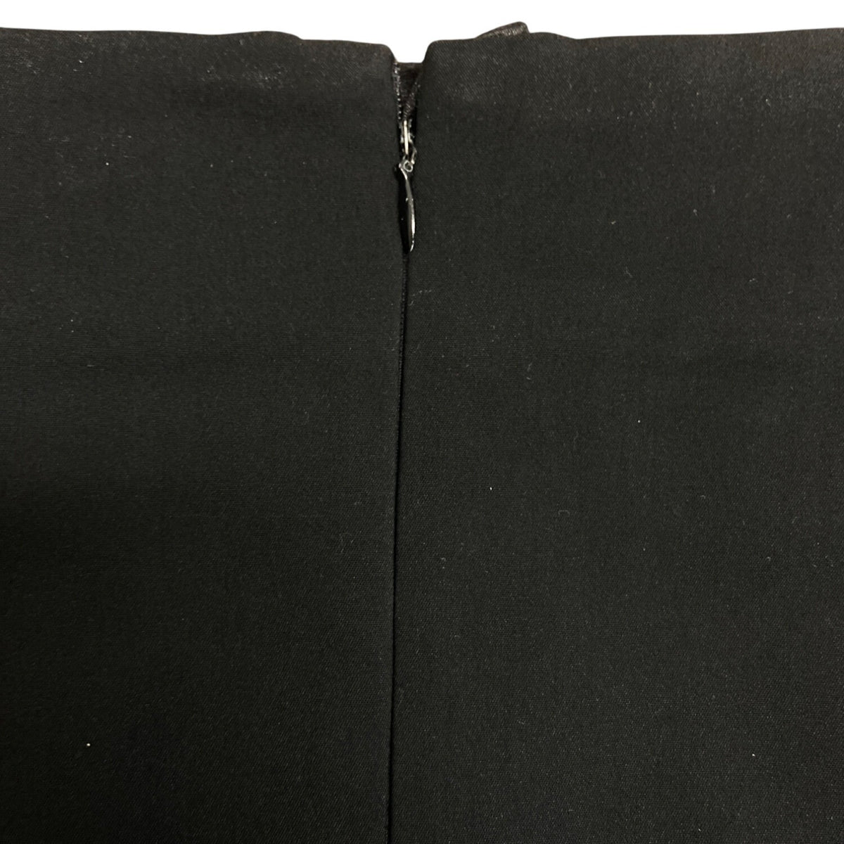 Adiva Womens Black Peplum Pencil Skirt Cotton Nylon Blend Size 6
