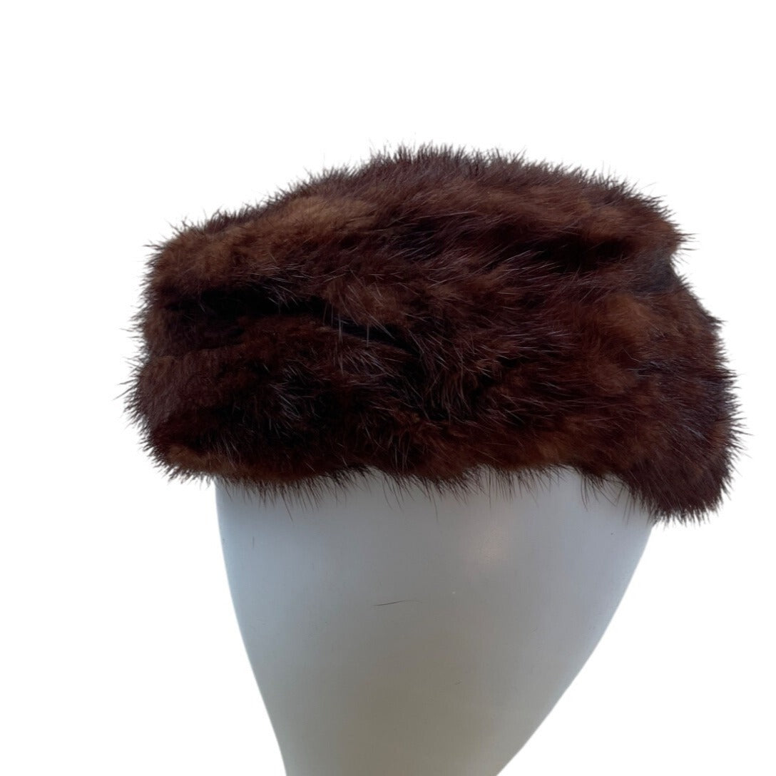 Vintage Sheppard Mink Fur Hat Made Expressly For Richs Atlanta