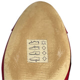 Michael Kors Women's Red Leather Dylan Flats Sz 7.5