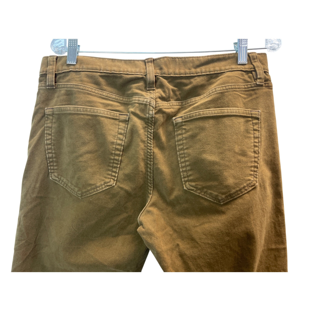 Banana Republic Mens Brown Straight Fit Traveler Corduroy Pants Size 33X30