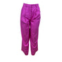 Cos Women’s Pink Cotton Pleated High-Waist Wide-Leg Trousers Size 2