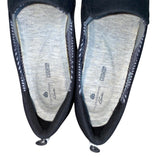 Clarks Collection Womens Cushion Soft Black Cloudsteppers Slip-On Shoes Size 8W