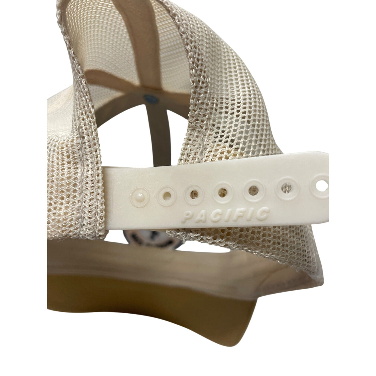 Pacific Headwear Mesh Trucker Hat Virginia Beach "Move" Logo Teal & Mustard Adjustable Snapback